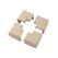 
Set 4 pernute XL protectoare colturi mobilier 3053 Clevamama
