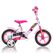 Bicicleta pentru copii model 108 Sport DB-108L-0509 Dino Bikes, 10 inch, culoare alb cu roz