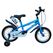 Bicicleta copii 2-4 ani HappyBoy KidsCare albastra 12 inch – cu roti ajutatoare, frane de mana, sticla inclusa, pentru baieti