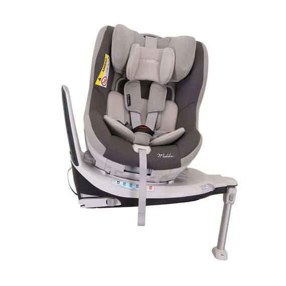 
Scaun auto MOKKA rotativ 360 grade cu ISOFIX 0-18 kg Gri Coletto
, 2 image