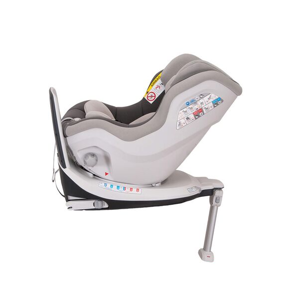 
Scaun auto MOKKA rotativ 360 grade cu ISOFIX 0-18 kg Gri Coletto
, 4 image