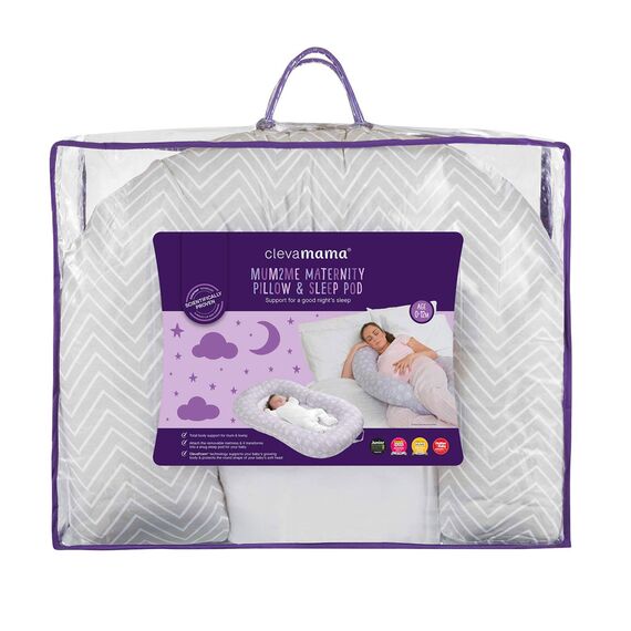 
Perna pentru gravide si salteluta pentru dormit Mum2Me Clevamama 3205
, 8 image