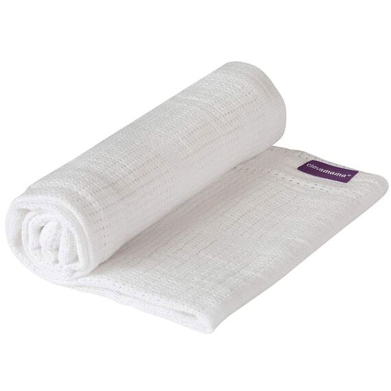 
Paturica din bumbac 120 x 140 cm- White Clevamama 3457
