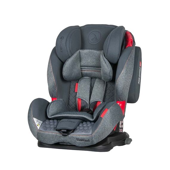 
Scaun auto VIVARO cu ISOFIX Grey Coletto
