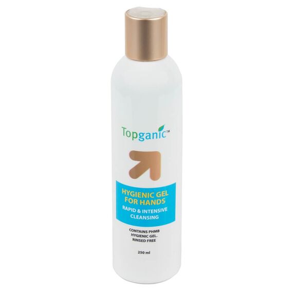 
Gel igienic si dezinfectant pentru maini cu aloe Topganic, 250ml
