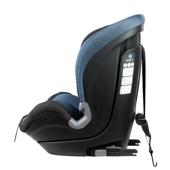 
Scaun auto Impero cu Isofix si Top Tether 9-36 Kg Blue Coletto
, 3 image