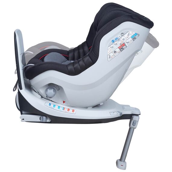 
Scaun auto Rear Facing rotativ Tiago 0-18 kg negru KidsCare
, 8 image
