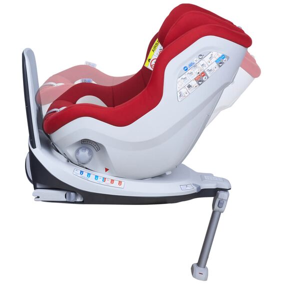 
Scaun auto Rear Facing rotativ Tiago 0-18 kg rosu KidsCare
, 8 image