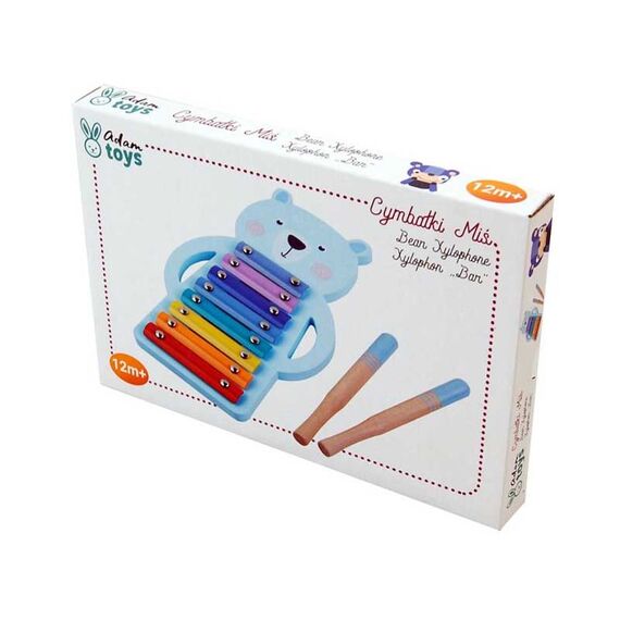 
Xilofon muzical Ursulet cu lamele metalice Adam Toys N4024
, 4 image
