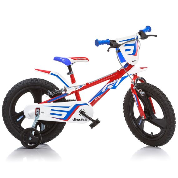Bicicleta pentru copii model R1 DB-814L-06 Dino Bikes, 14 inch
