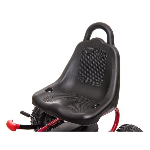Kart cu pedale pentru copii G201 Kidscare, culoare albastru, frana de mana, pentru 3-6 ani, scaun reglabil, 5 image