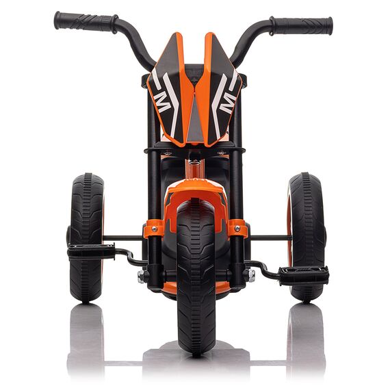 Tricicleta cu pedale pentru copii G301 Kidscare, culoare orange, pentru 3 ani+, 3 image