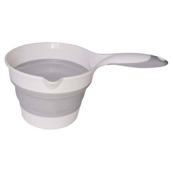 
Cadita pliabila gri KidsCare, termometru, perna reductor, jucarii, protectie cap, cana pliabila
, 5 image