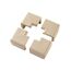 
Set 4 pernute XL protectoare colturi mobilier 3053 Clevamama
