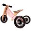 
Tricicleta roz fara pedale transformabila Tiny Tot Plus, +18 luni – Kinderfeets

