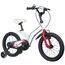 
Bicicleta pentru copii 5-8 ani KidsCare cu cadru din magneziu, roti 16 inch, cu roti ajutatoare, alba
, 6 image