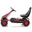 Kart cu pedale pentru copii G201 Kidscare, culoare verde, frana de mana, pentru 3-6 ani, scaun reglabil, 7 image
