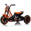 Tricicleta cu pedale pentru copii G301 Kidscare, culoare orange, pentru 3 ani+, 5 image
