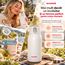 Incalzitor portabil apa si lapte pentru bebelusi Mamimo, termos electric 500 ml, baterie 10.400 mAh, temperatura reglabila 37–55°C si 100°C, incalzire rapida, mentinere temperatura, dezinfectare, afisaj LED, inox 316L, alb/gri, 8 image